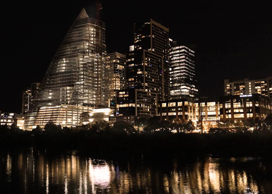 Downtown neighborhood in Austin, Texas