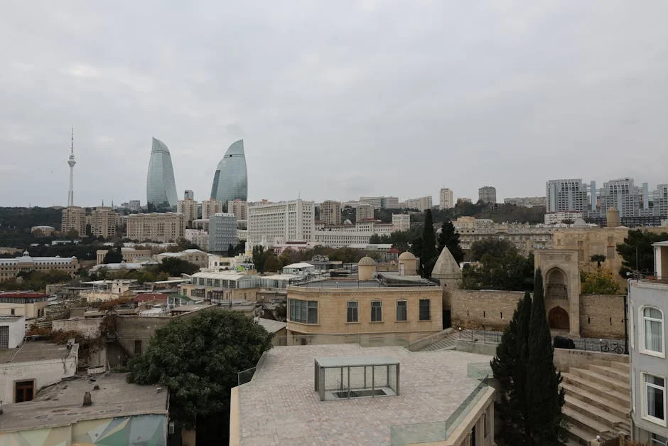 Icherisheher (Old City) neighborhood in Baku