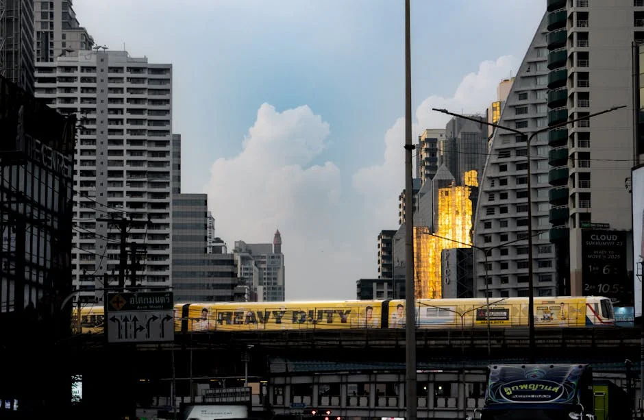 Sukhumvit neighborhood in Bangkok, Thailand