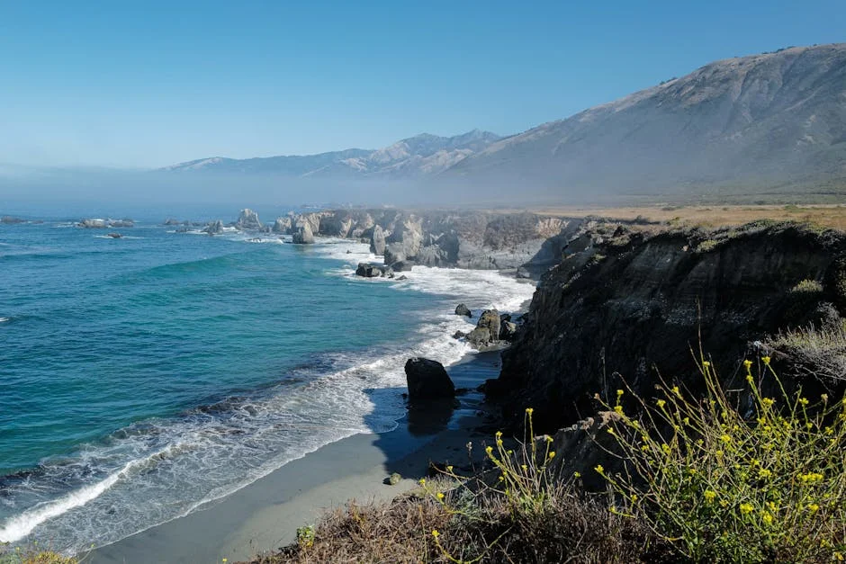 Southern Big Sur (Lucia) neighborhood in Big Sur