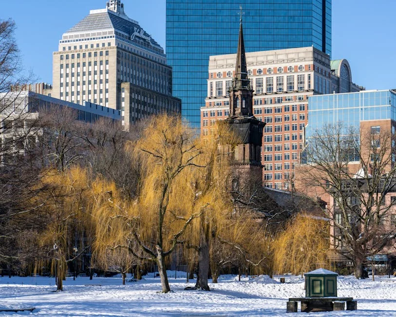 Back Bay neighborhood in Boston