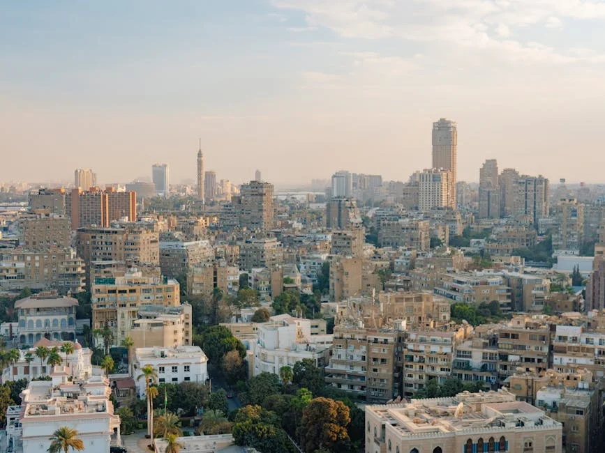 Downtown Cairo neighborhood in Cairo