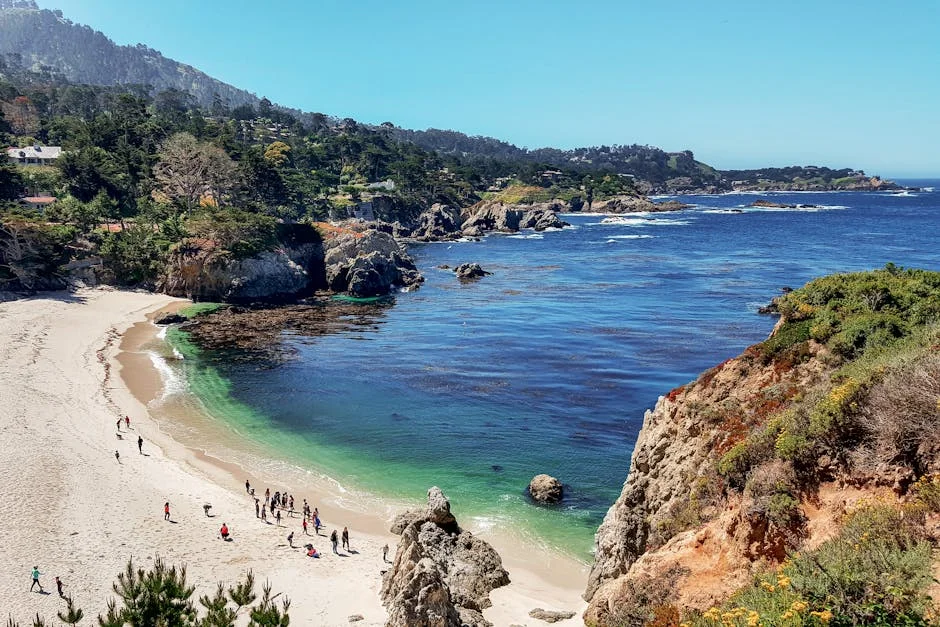 Carmel Beach / Scenic Road neighborhood in Carmel-by-the-Sea