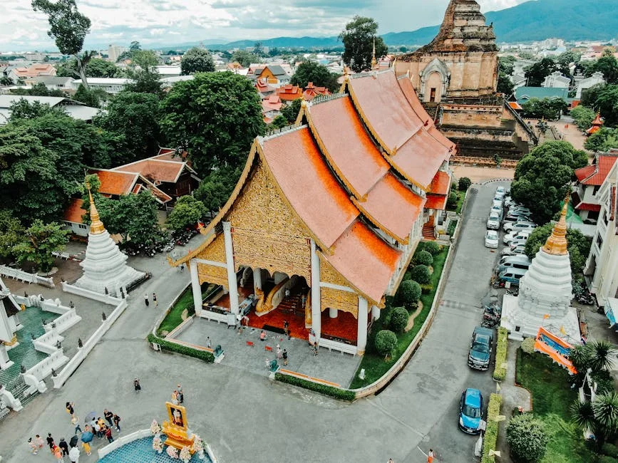 Nimmanhaemin (Nimman) neighborhood in Chiang Mai