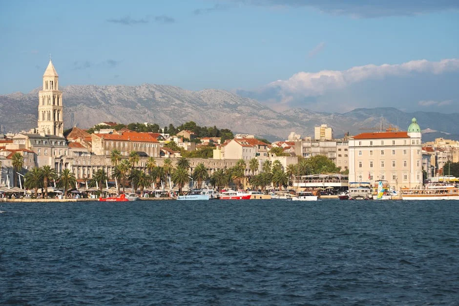 Split Old Town (Diocletian's Palace) neighborhood in Croatia