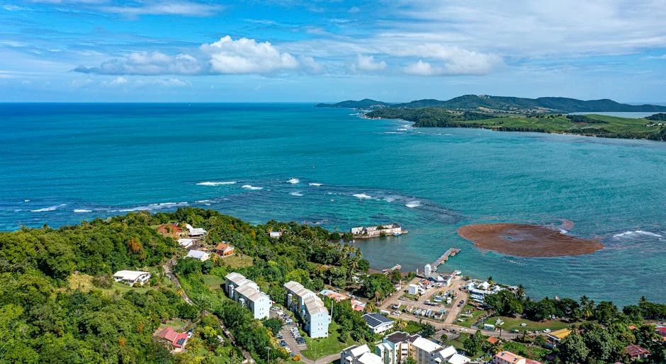 Calibishie neighborhood in Dominica