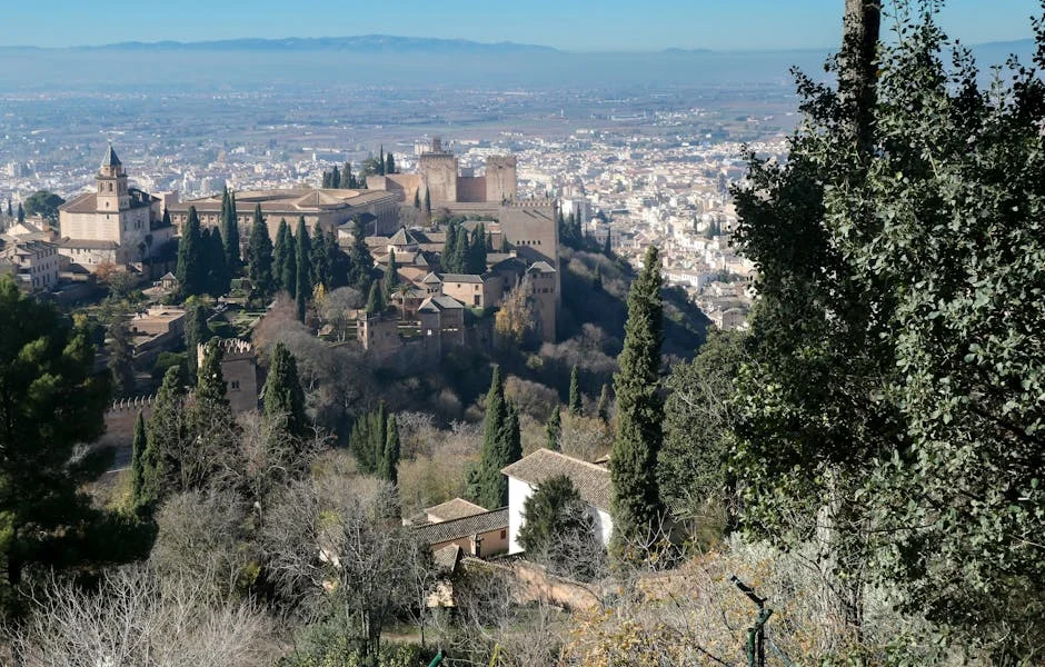 Sacromonte neighborhood in Granada