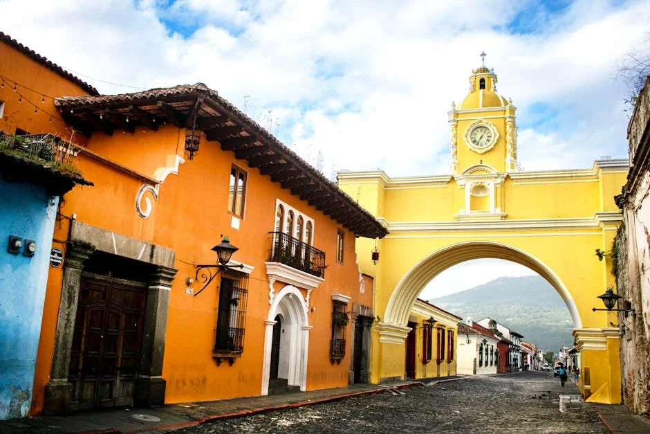 Santa Catalina and East Side neighborhood in Antigua Guatemala