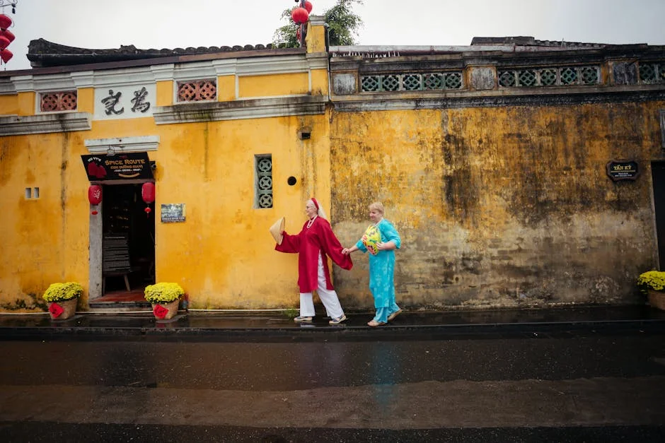 Ancient Town neighborhood in Hoi An
