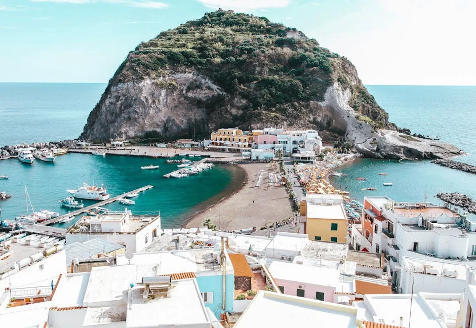 Sant'Angelo neighborhood in Ischia