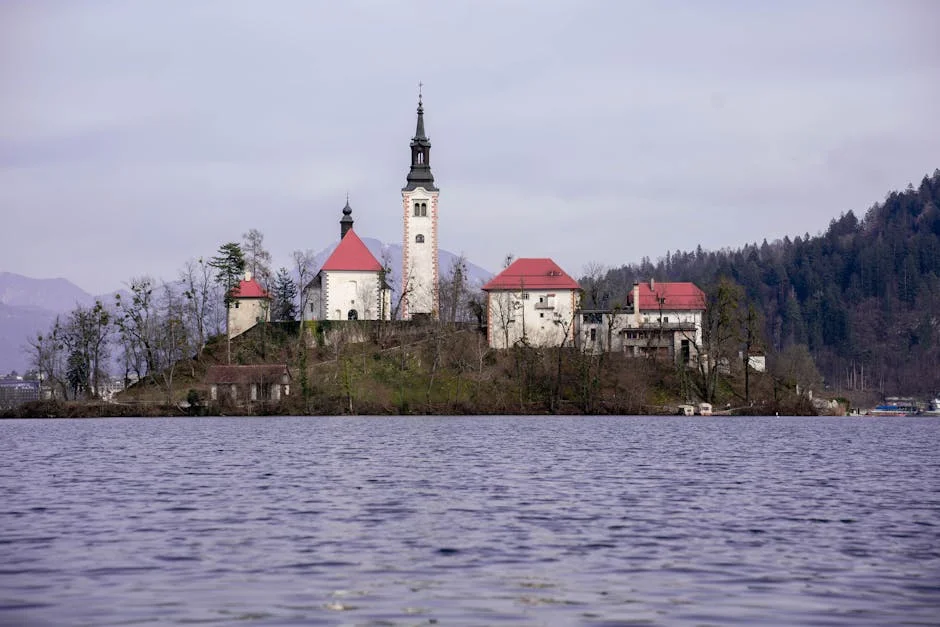 Mlino neighborhood in Lake Bled