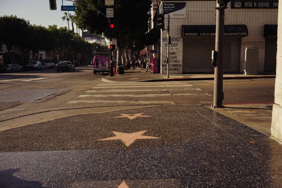 Hollywood and Los Feliz neighborhood in Los Angeles