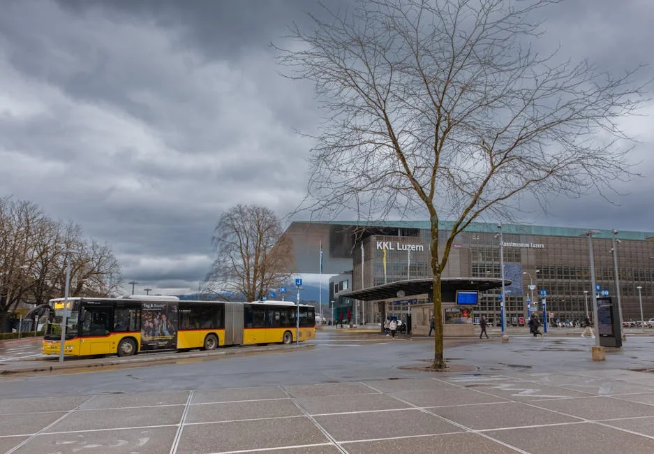 Bahnhof / KKL Quarter neighborhood in Lucerne