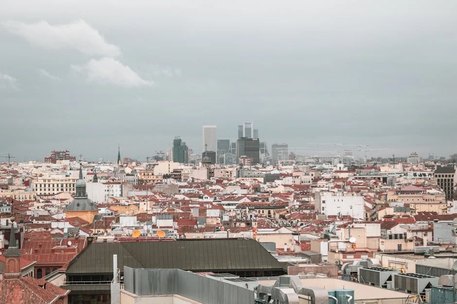 Retiro neighborhood in Madrid