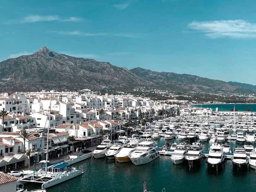 Nueva Andalucía neighborhood in Marbella