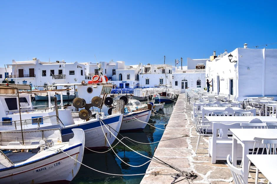 Alyki neighborhood in Paros