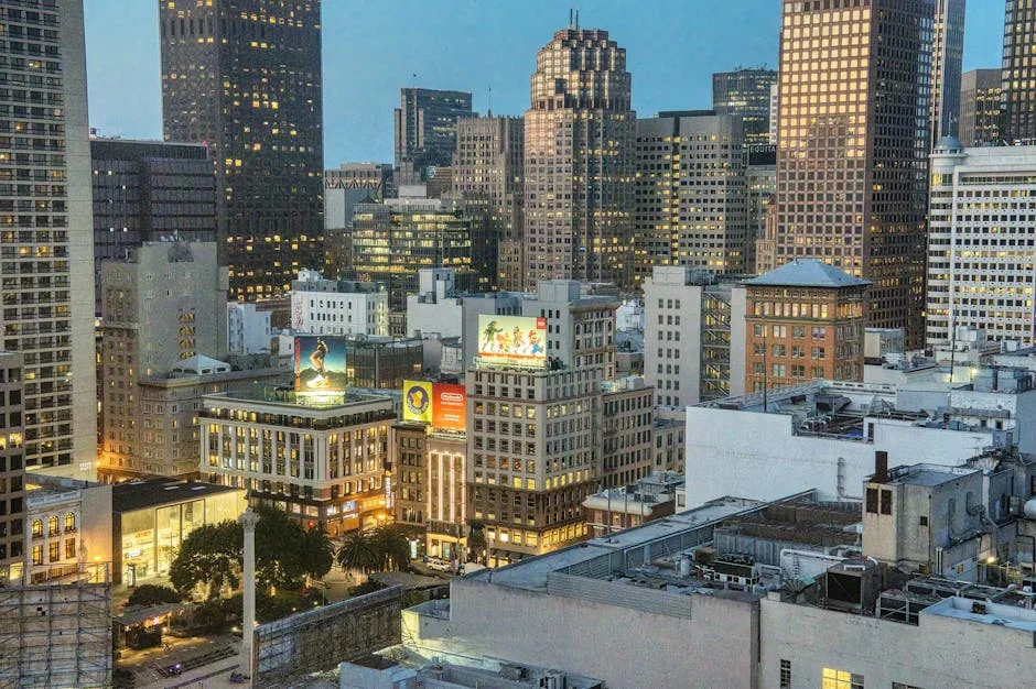 Union Square neighborhood in San Francisco Without a Car