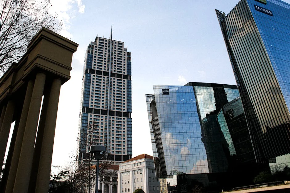 Johannesburg Sandton and Rosebank neighborhood in South Africa
