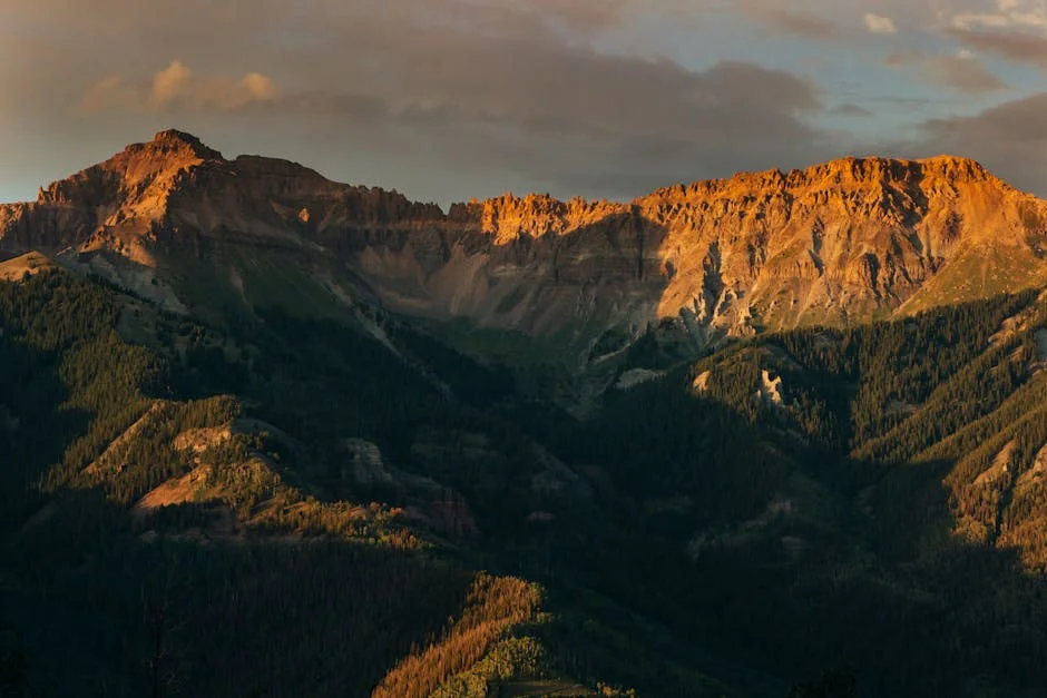 Lawson Hill neighborhood in Telluride, Colorado