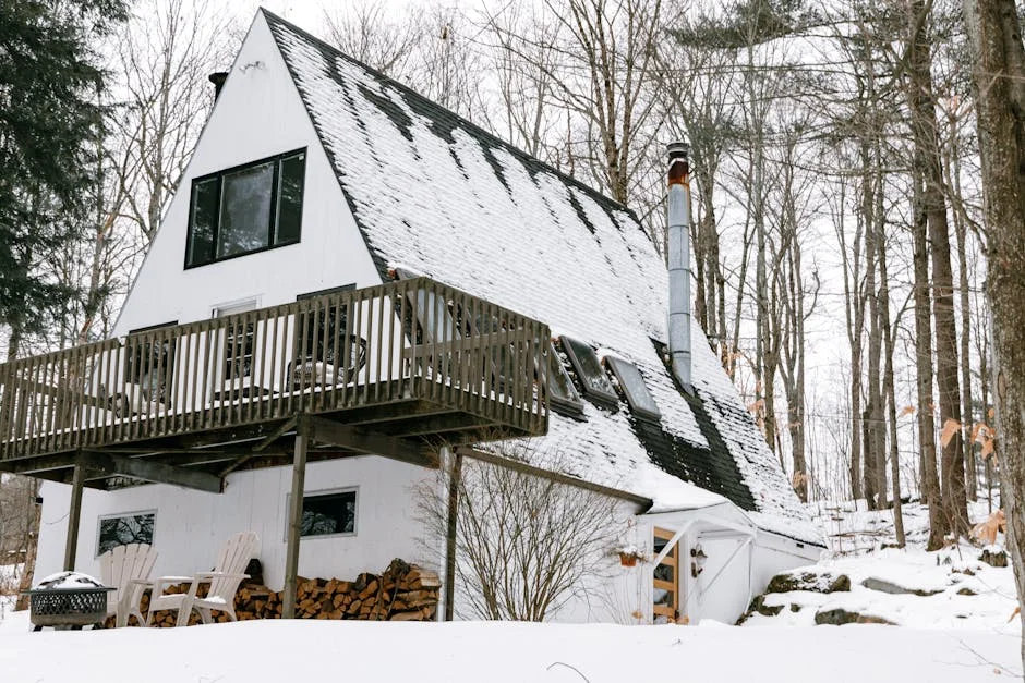 Stowe neighborhood in Vermont