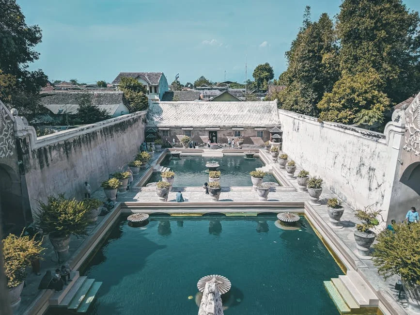 Malioboro and Kraton Quarter neighborhood in Yogyakarta